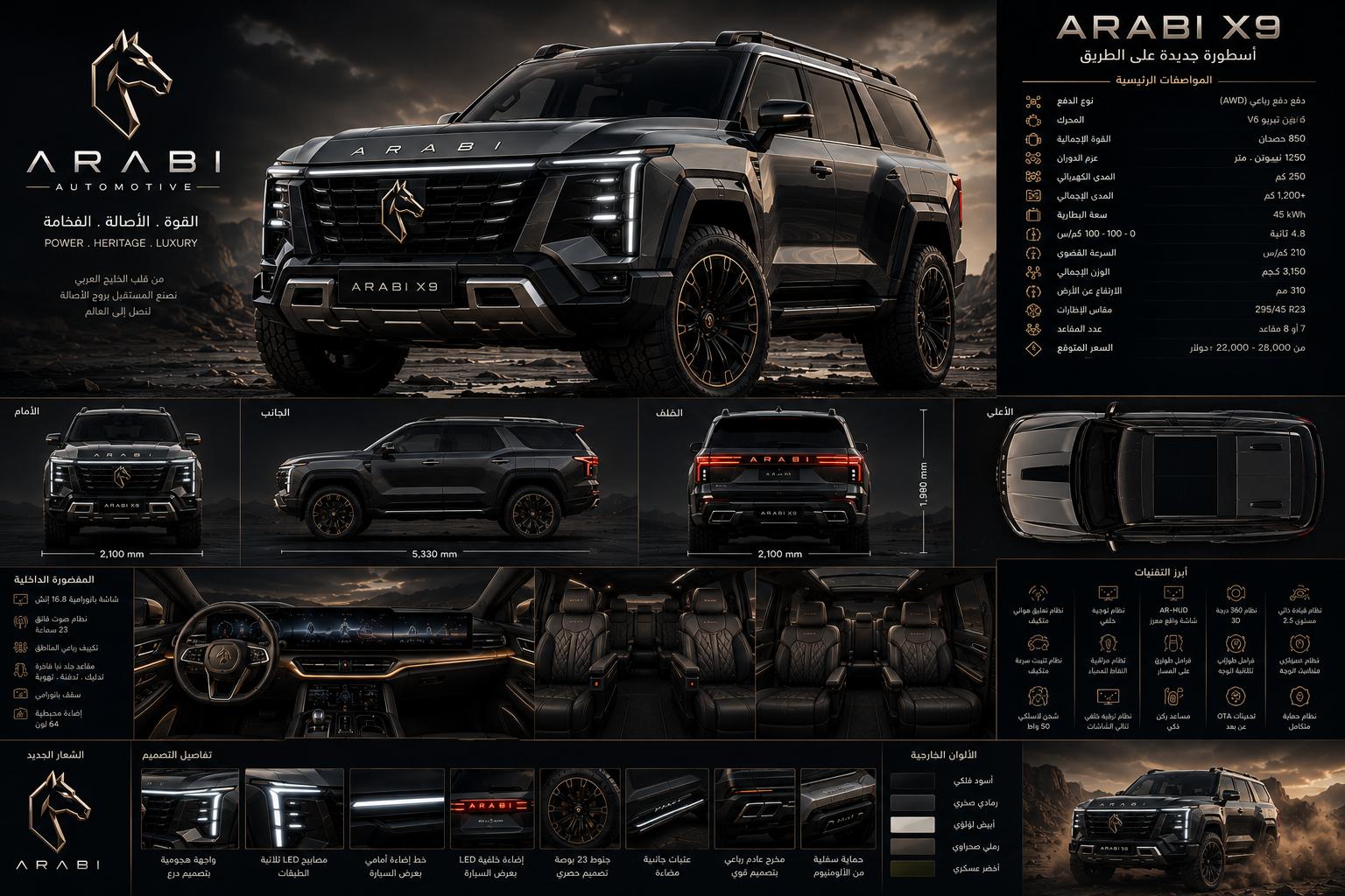 ARABI X9 premium SUV